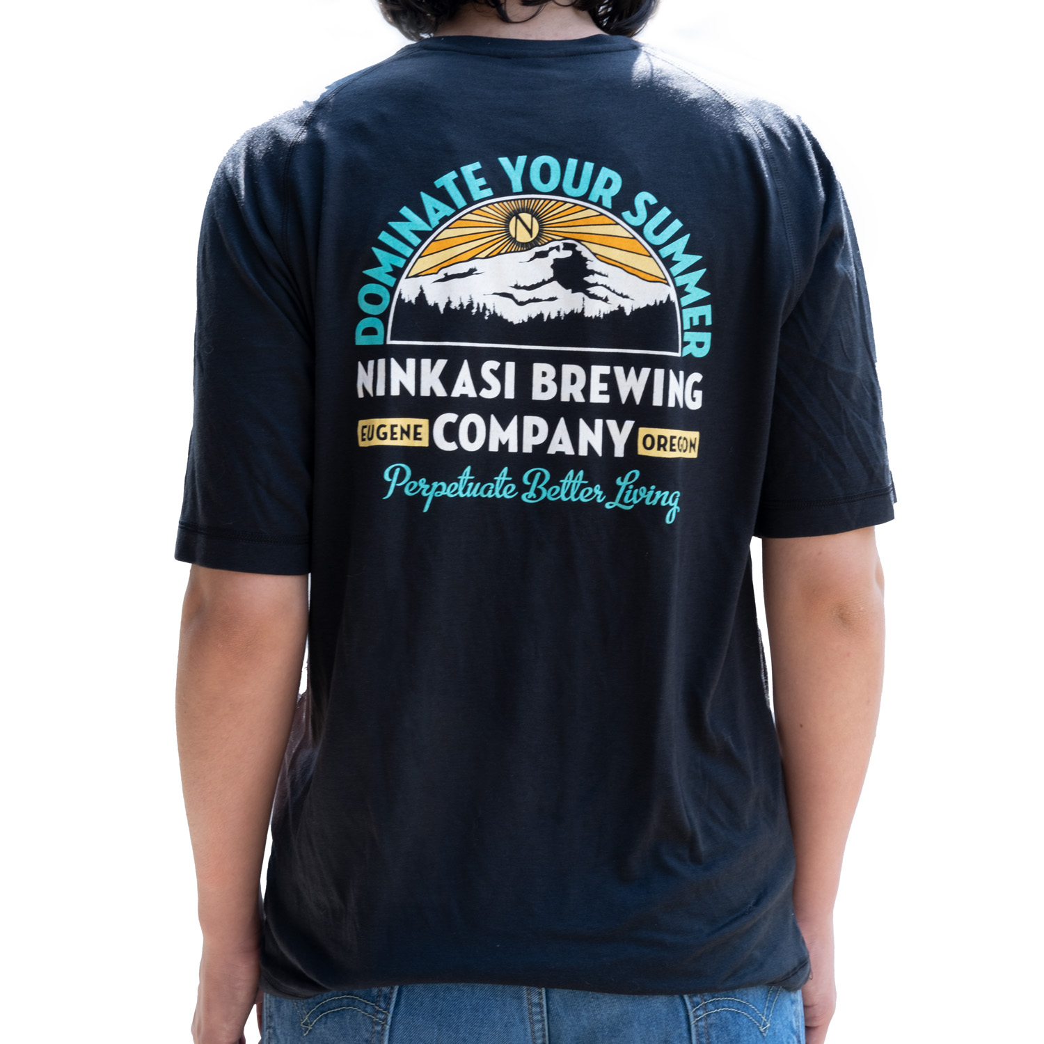 OREGON >< Since 2006 BEER BUTTON Pinback ~*~ NINKASI Brewing Company ~*~ Eugene 